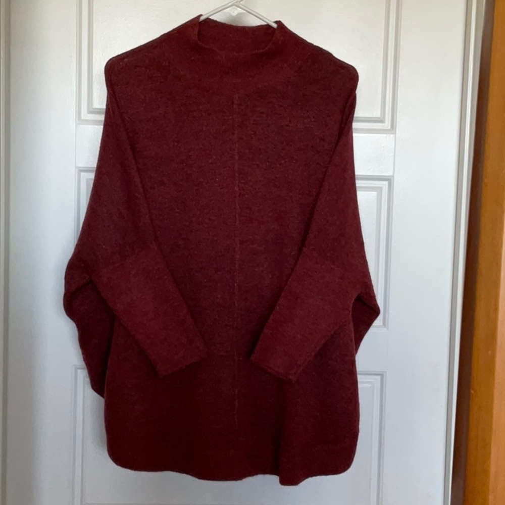 Loft warm cozy poncho